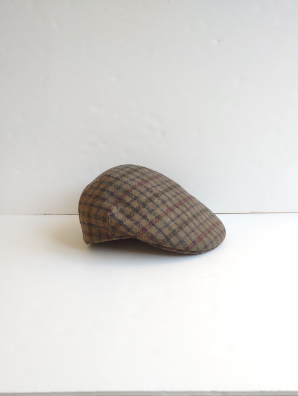 Goorin Bros Italy Glen Plaid Wool Newsboy Cap Alfonso D'Este Size 55  US 6 7/8 - Picture 4 of 14